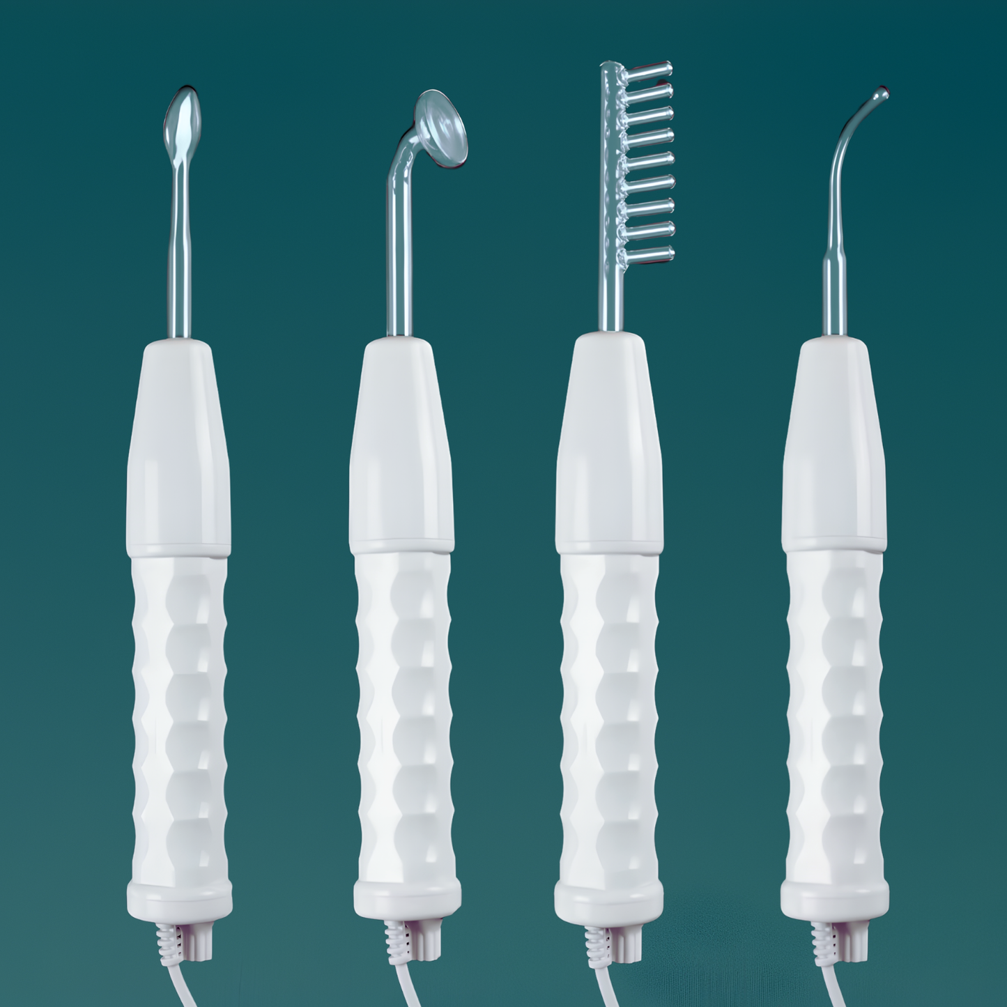 Dispositivo de alta frecuencia 4 en 1 - Tratamiento facial y capilar