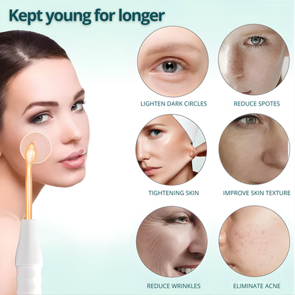 Dispositivo de alta frecuencia 4 en 1 - Tratamiento facial y capilar